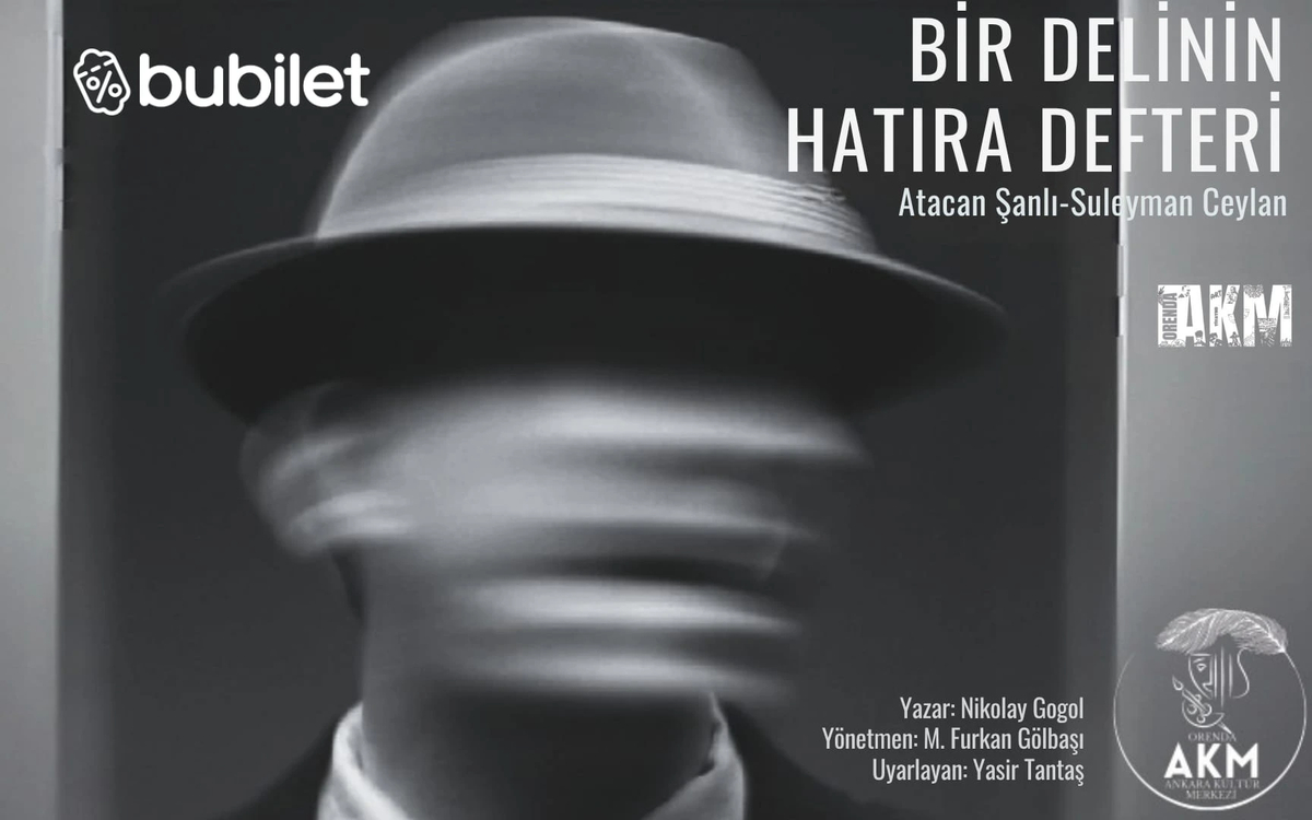 Bir Delinin Hatıra Defteri Oyunu-Atacan Şanlı & Süleyman Ceylan