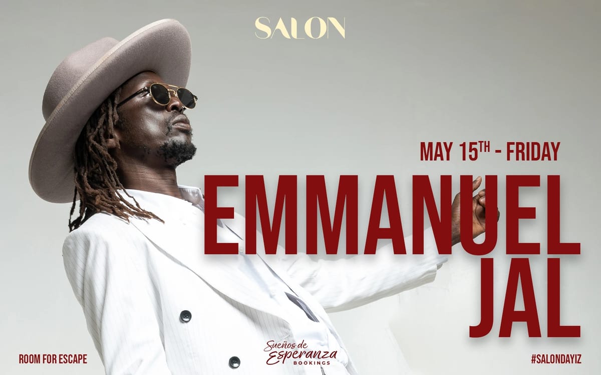 Emmanuel Jal @ Salon