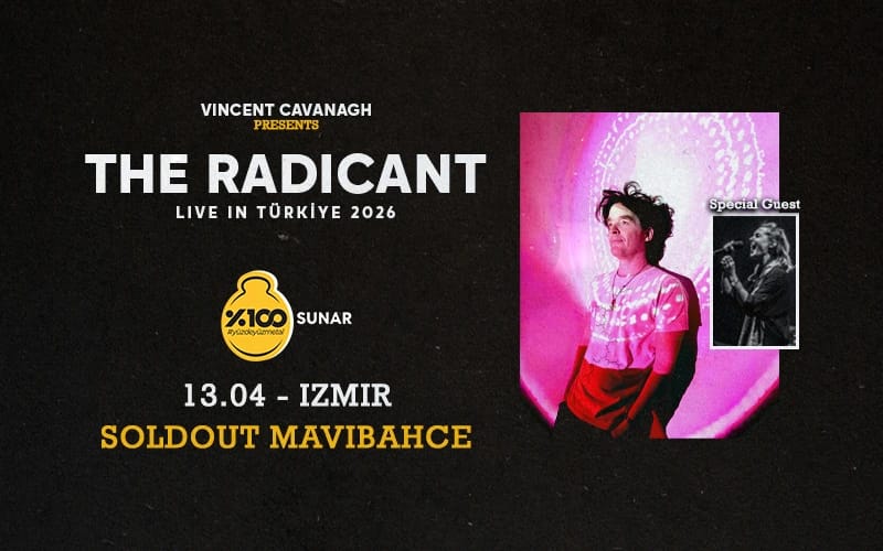 %100 Metal Sunar: The Radicant + Selected Anathema Songs with Lee Douglas | İzmir