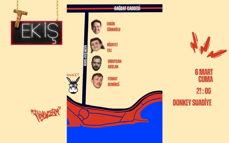Tekİş Stand-up (Engin Türkoğlu - Hidayet Tılı - Umutcan Arslan - Ferhat Demirci)
