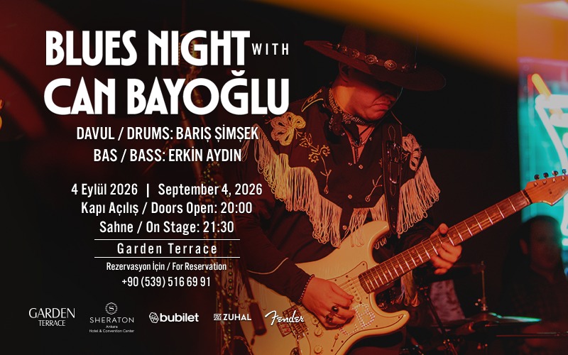 Blues Night with Can Bayoğlu