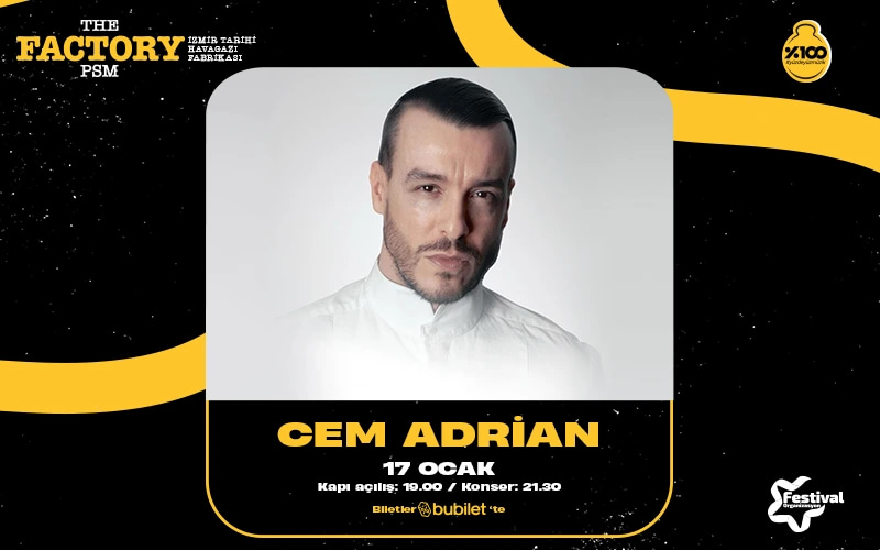 Cem Adrian Konseri  İzmir  Biletleri