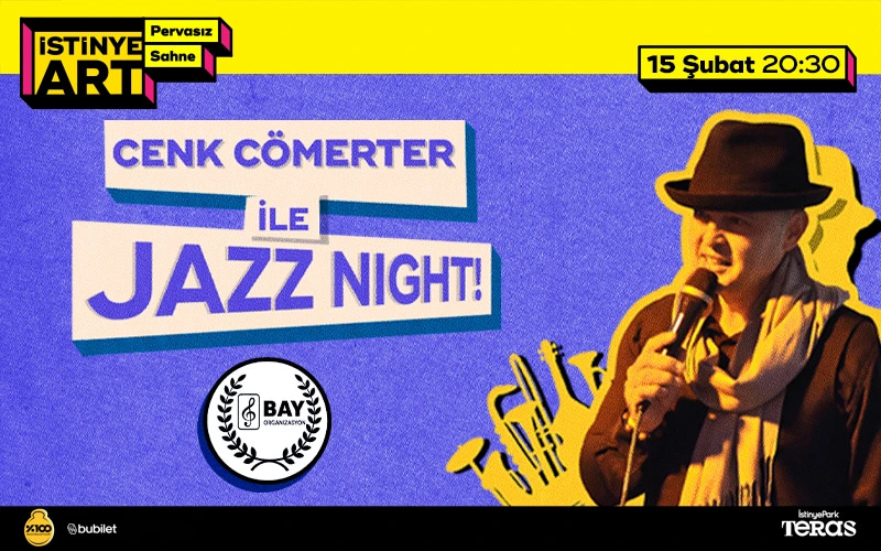 Cenk Cömerter ile Jazz Night İzmir  Biletleri