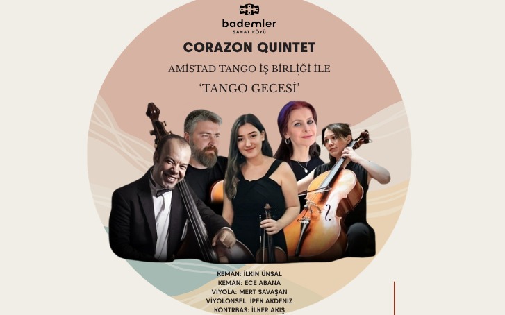 Corazon Quintet ile "Tango Gecesi"