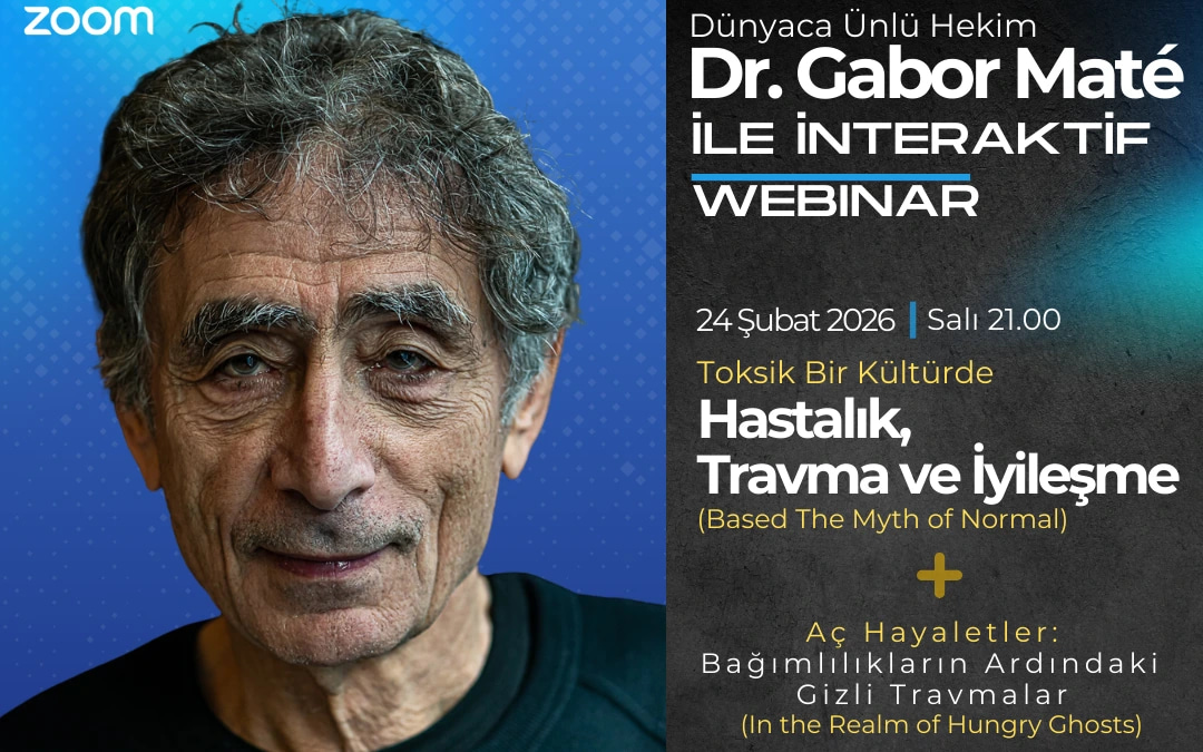 Dr. Gabor Maté ile İnteraktif Webinar Muş biletleri | Bubilet
