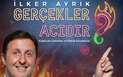 İlker Ayrık'la Gerçekler Acıdır İzmir Biletleri