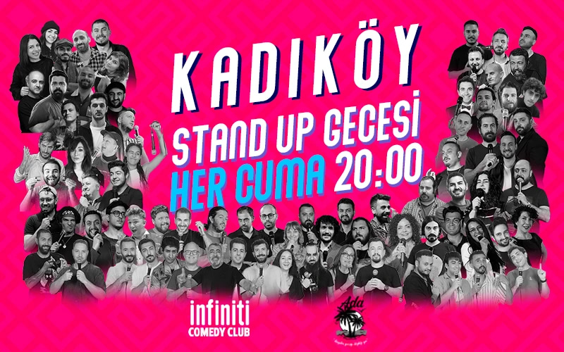 Kadıköy Stand up Gecesi Cumartesi 20:00