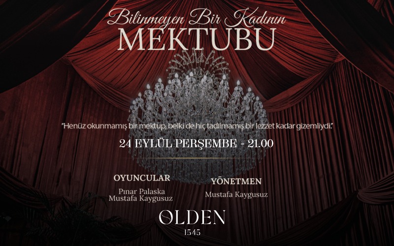 Olden 1545 - Bilinmeyen Bir Kadının Mektubu