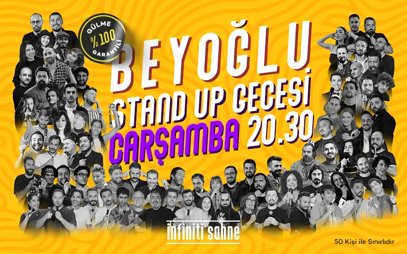 Stand Up Taksim Gecesi & Açık Mikrofon Çarşamba