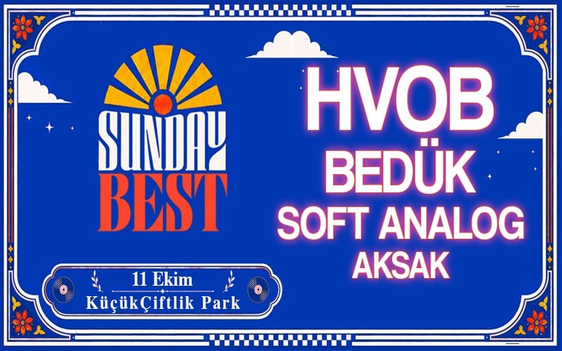 Sunday Best: Hvob - Bedük -soft Analog