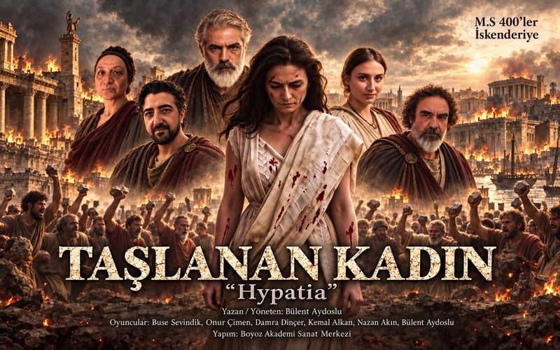 Taşlanan Kadın 'hypatia'