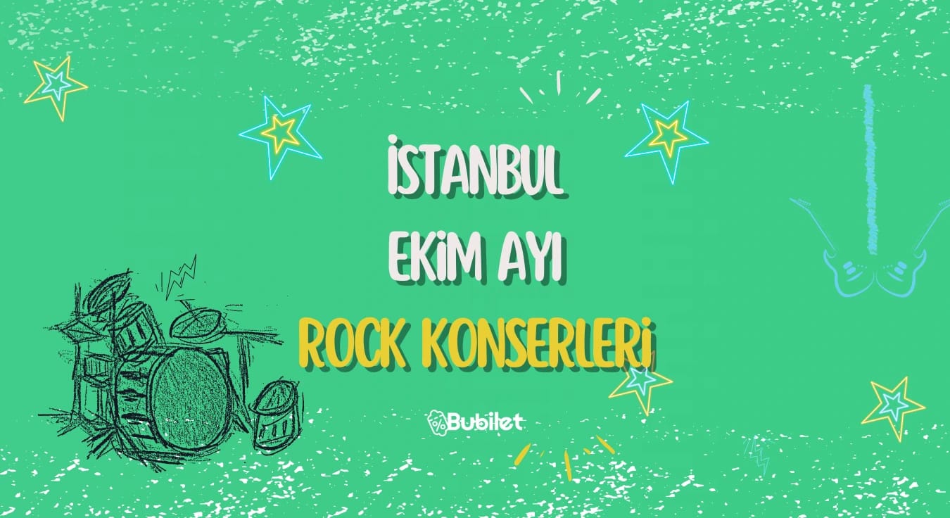 İstanbul'da Ekim Ayı Rock Müzik Konserleri