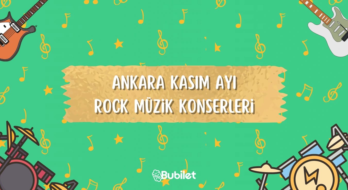 Ankara Rock Müzik Konserleri - Kasım 2022
