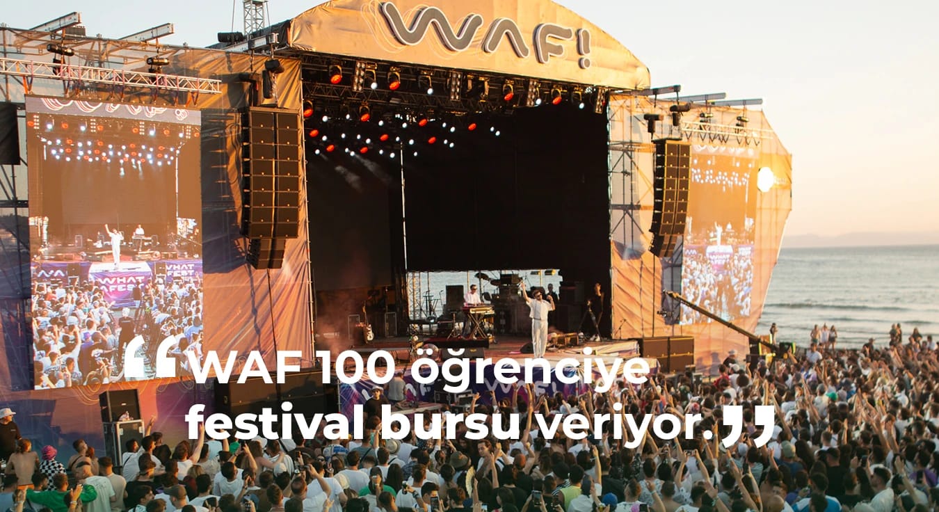 What A Fest 100 Üniversite Öğrencisine Festival Bursu Vereceğini Açıkladı