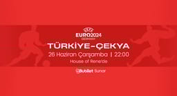 Türkiye-Çekya Maçını Açık Hava'da House of Rene'de İzleyin