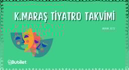 Kahramanmaraş Tiyatro Takvimi - Aralık 2022