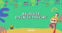 Balıkesir Etkinlik Takvimi: Ekim 2022