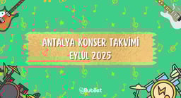 Antalya Konser Takvimi: Eylül 2025