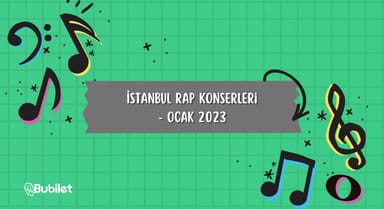 İstanbul Rap Konserleri - Ocak 2023