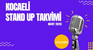 Kocaeli Stand Up Takvimi: Mart 2026