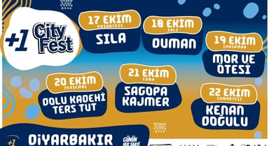 CityFest'22 Diyarbakır Festival Detayları