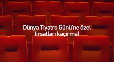 Dünya Tiyatro Günü’ne Özel Kampanya Bubilet’te
