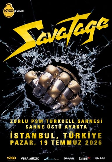 %100 Metal Sunar: Savatage etkinlikgörseli