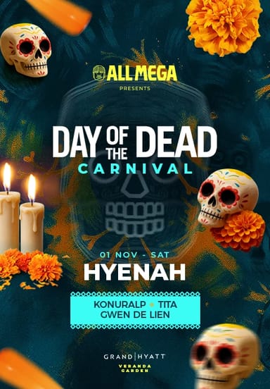 All Mega Presents Day Of the Dead Carnival: Hyenah (Halloween) etkinlikgörseli