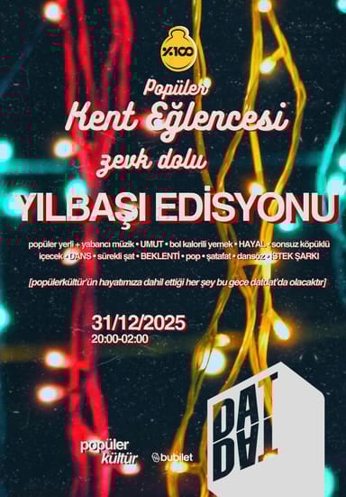 DatDat Yılbaşı Edisyonu etkinlikgörseli