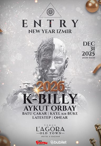 Entry New Year Party | İzmir etkinlikgörseli