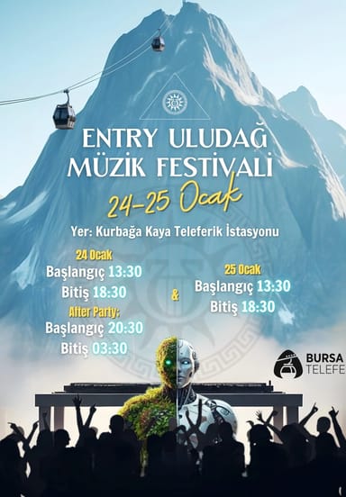 Entry Uludağ Müzik Festivali etkinlikgörseli