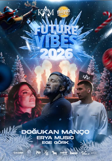 Doğukan Manço X Future Vibes 2026 Yılbaşı Partisi etkinlikgörseli