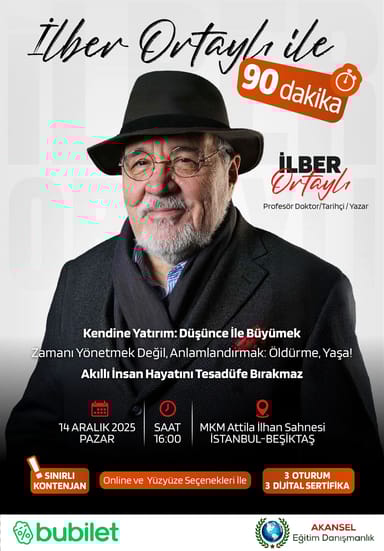 İLBER ORTAYLI İLE 90 Dakika etkinlikgörseli