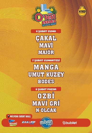 Ofest Ankara - 2026 etkinlikgörseli