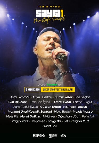 SAYGI1: Mustafa Sandal etkinlikgörseli