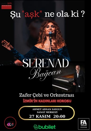 Serenad Bağcan  - Zafer Çebi ve Orkestrası- İzmir'in Kadınları Korosu etkinlikgörseli