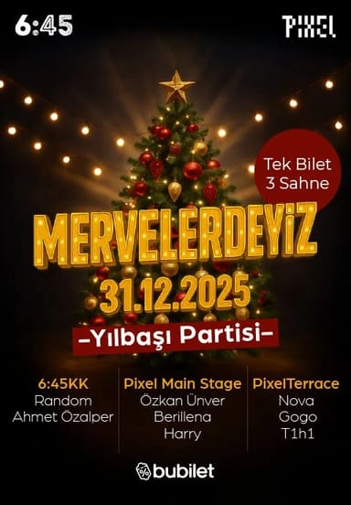 Yılbaşı Partisi ‘’Mervelerdeyiz’’ etkinlikgörseli