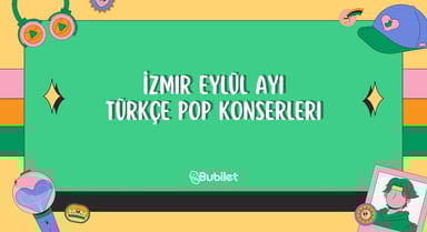 İzmir Türkçe Pop Konserleri: Eylül 2022