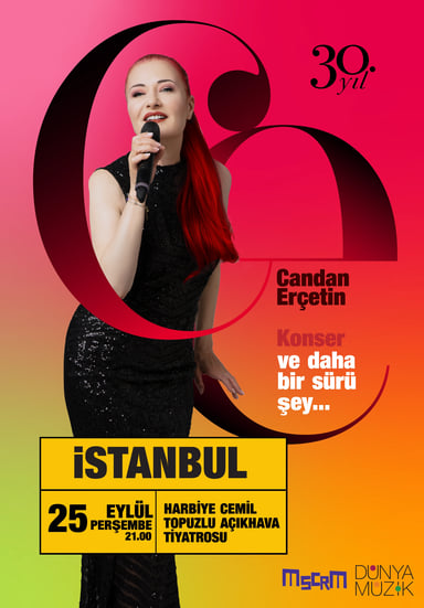  Candan Erçetin 30. Yıl Konseri etkinlikgörseli