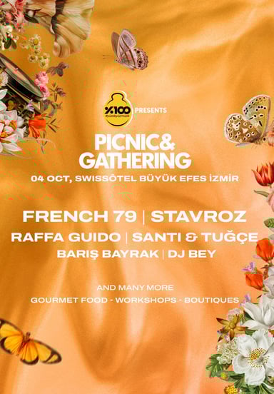 %100 Müzik Sunar: Picnic & Gathering İzmir etkinlikgörseli