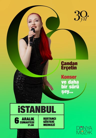  Candan Erçetin 30. Yıl Konseri etkinlikgörseli