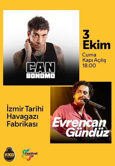 Can Bonomo - Evrencan Gündüz Konseri etkinlikgörseli