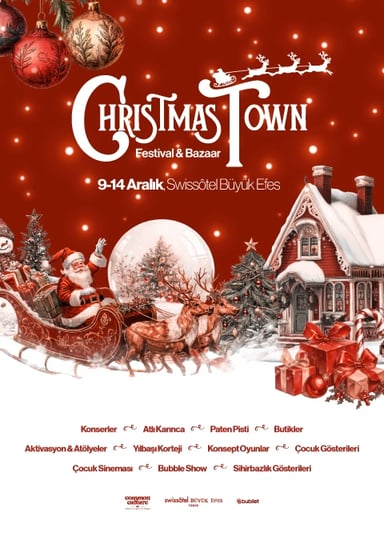 Christmas Town İzmir | Festival & Bazaar  etkinlikgörseli