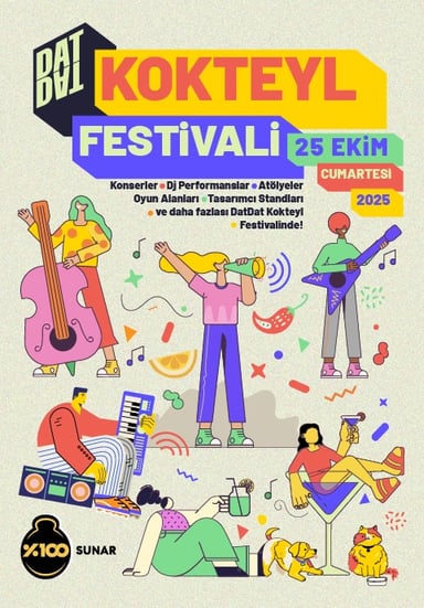 DatDat Kokteyl Festivali etkinlikgörseli