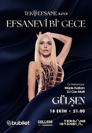 Efsanevi Bi’ Gece - Gülşen Konseri etkinlikgörseli