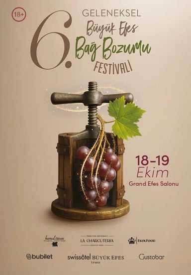 Geleneksel 6. Büyük Efes Bağ Bozumu Festivali etkinlikgörseli