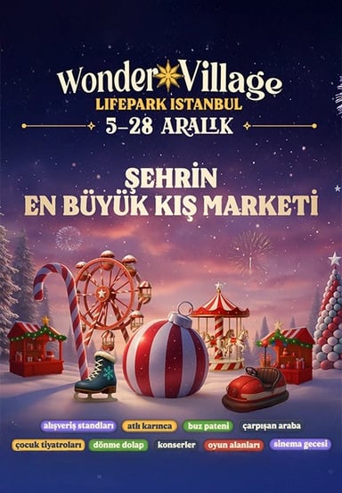 İstanbul Wonder Village 2025 etkinlikgörseli