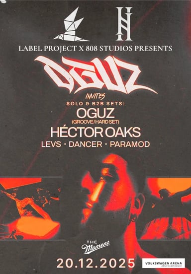Label Project x 808 Studios presents OGUZ etkinlikgörseli