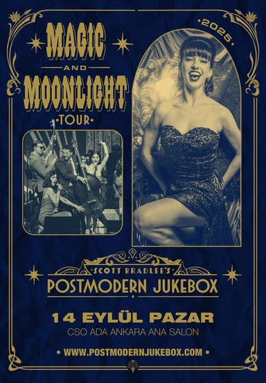Scott Bradlee’s Postmodern Jukebox: Magic & Moonlight Tour etkinlikgörseli
