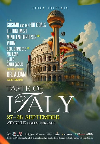 Taste of Italy – Müzik & Gastronomi Festivali etkinlikgörseli